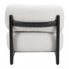 Bombo Accent Chair White - Back View