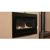  Sierra Flame Boston-36 - Builders Linear Gas Fireplace - Angled View