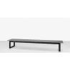 Source Furniture Bosca Aluminum Bench 3 - Source Furniture Bosca Aluminum Bench 3