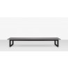 Source Furniture Bosca Aluminum Bench 4