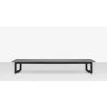 Source Furniture Bosca Aluminum Bench 4 - Source Furniture Bosca Aluminum Bench 4