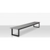 Source Furniture Bosca Aluminum Bench 5
