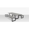 Source Furniture Bosca Aluminum Bench 1