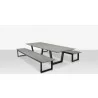 Source Furniture Bosca Aluminum Bench 1 - Source Furniture Bosca Aluminum Bench 1