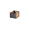 Cane-Line Box Storage - Lava Grey Aluminium