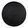 Moe's Home Collection Aylard Outdoor Stool in Black - Top Angle