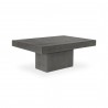 Moe's Home Collection Maxima Outdoor Coffee Table - Front Side Angle