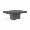 Moe's Home Collection Maxima Outdoor Coffee Table - Front Side Angle - Moe's Home Collection Maxima Outdoor Coffee Table - Front Side Angle