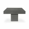 Moe's Home Collection Maxima Outdoor Coffee Table - Side Angle - Moe's Home Collection Maxima Outdoor Coffee Table - Side Angle