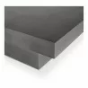 Moe's Home Collection Maxima Outdoor Coffee Table - Side Edge Closeup Top Angle - Moe's Home Collection Maxima Outdoor Coffee Table - Side Edge Closeup Top Angle