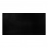 Moe's Home Collection Jedrik Outdoor Large Dining Table in Black - Top Angle