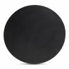 Moe's Home Collection Hourglass Outdoor Stool in Black - Top Angle - Moe's Home Collection Hourglass Outdoor Stool in Black - Top Angle