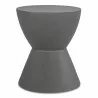 Moe's Home Collection Hourglass Outdoor Stool - Front  Angle - Moe's Home Collection Hourglass Outdoor Stool - Front  Angle