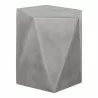 Moe's Home Collection Gem Outdoor Stool - Front Side Angle - Moe's Home Collection Gem Outdoor Stool - Front Side Angle