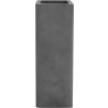 Moe's Home Collection Bristol Planter Concrete Grey - Side Angle