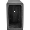 Moe's Home Collection Bristol Planter Concrete Grey - Top Angle