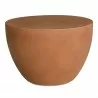 Moe's Home Collection Insitu Side Table in Terracotta - Front - Moe's Home Collection Insitu Side Table in Terracotta - Front