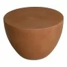 Moe's Home Collection Insitu Side Table - Terracotta - Front Top Angle - Moe's Home Collection Insitu Side Table - Terracotta - Front Top Angle