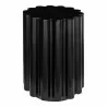Moe's Home Collection Taffy Accent Table, Black - Front Angle - Moe's Home Collection Taffy Accent Table, Black - Front Angle