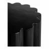 Moe's Home Collection Taffy Accent Table, Black - Closeup Top Angle - Moe's Home Collection Taffy Accent Table, Black - Closeup Top Angle