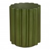 Moe's Home Collection Taffy Accent Table, Green - Front Angle