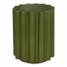 Moe's Home Collection Taffy Accent Table, Green - Front Angle - Moe's Home Collection Taffy Accent Table, Green - Front Angle