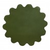 Moe's Home Collection Taffy Accent Table, Green - Closeup Top Angle