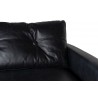 Moe's Home Collection BOOK CLUB SOFA CHARCOAL, Seat Closeup