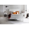 Nova Solo Halifax Queen Size Bed - White - Lifestyle