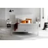Nova Solo Halifax Queen Size Bed - White - Lifestyle - Nova Solo Halifax Queen Size Bed - White - Lifestyle
