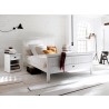 Nova Solo Halifax Queen Size Bed - White - Lifestyle