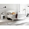 Nova Solo Halifax Queen Size Bed - White - Lifestyle - Nova Solo Halifax Queen Size Bed - White - Lifestyle