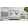 Bradley Nightstand in Dove Gray - Lifestyle 2 - Bradley Nightstand in Dove Gray - Lifestyle 2