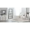 Bradley Nightstand in White Black - Lifestyle - Bradley Nightstand in White Black - Lifestyle