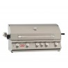 Bull BBQ 38" Brahma Drop In Grill w/light LP/NG - 5 Burner - Angled and Closed