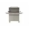 Bull BBQ Brahma Complete Cart - Fronth and Opened - Bull BBQ Brahma Complete Cart - Fronth and Opened