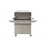Bull BBQ Brahma Complete Cart - Fronth and Opened