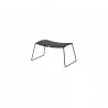 Cane-Line Breeze Footstool Black - Cane-Line Breeze Footstool Black