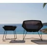 Cane-Line Breeze Side Table Side View - Cane-Line Breeze Side Table Side View