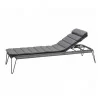 Cane-Line Breeze Sunbed, Stackable dark grey - Cane-Line Breeze Sunbed, Stackable dark grey