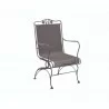 Woodard Briarwood High Back Coil Spring Chair - Angled - Woodard Briarwood High Back Coil Spring Chair - Angled