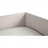 Britney Twin Day Bed in Light Grey Linen - Detail