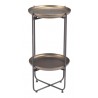 Zuo Moderrn Bronson Accent Table Bronze- Front View 3