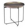 Zuo Modern Bronson Side Table Bronze - Angled View 1
