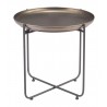 Zuo Modern Bronson Side Table Bronze - Angled View 3
