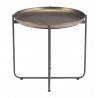 Zuo Modern Bronson Side Table Bronze - Angled View