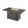 Outdoor Greatroom Company Brooks Fire Table W/Taupe Composite Top&Base/1224 Burner 