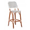 Hand Painted Aluminum Frame Barstool - BRT-01 - White