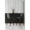 Manhattan Comfort Fifth Avenue Faux Leather Barstool in Pebble Grey Set - Manhattan Comfort Fifth Avenue Faux Leather Barstool in Pebble Grey Set