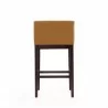 Manhattan Comfort Kingsley 38 in. Camel and Dark Walnut Beech Wood Barstool Side - Manhattan Comfort Kingsley 38 in. Camel and Dark Walnut Beech Wood Barstool Side